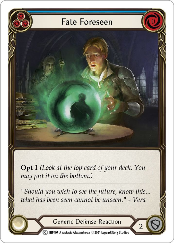 Fate Foreseen (Blue)