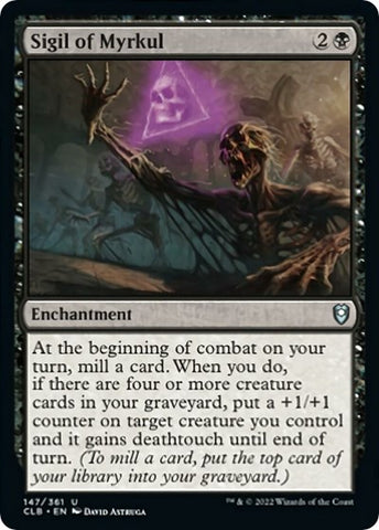 Sigil of Myrkul (Commander Legends: Battle for Baldur's Gate) Near Mint Foil