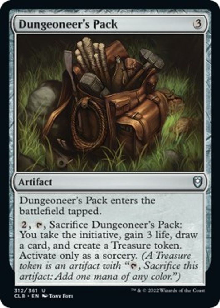 Dungeoneer's Pack