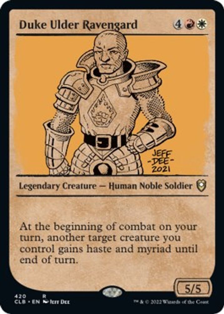Duke Ulder Ravengard (Showcase)
