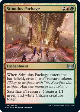 Stimulus Package (Streets of New Capenna) Near Mint Foil