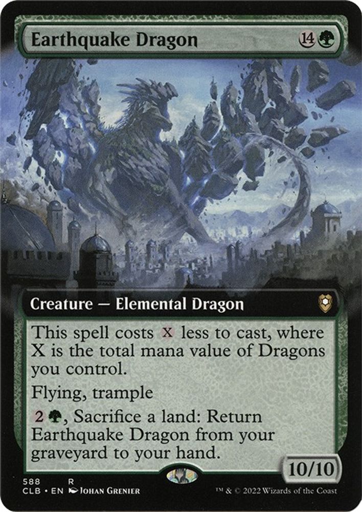 Earthquake Dragon (Extended Art)
