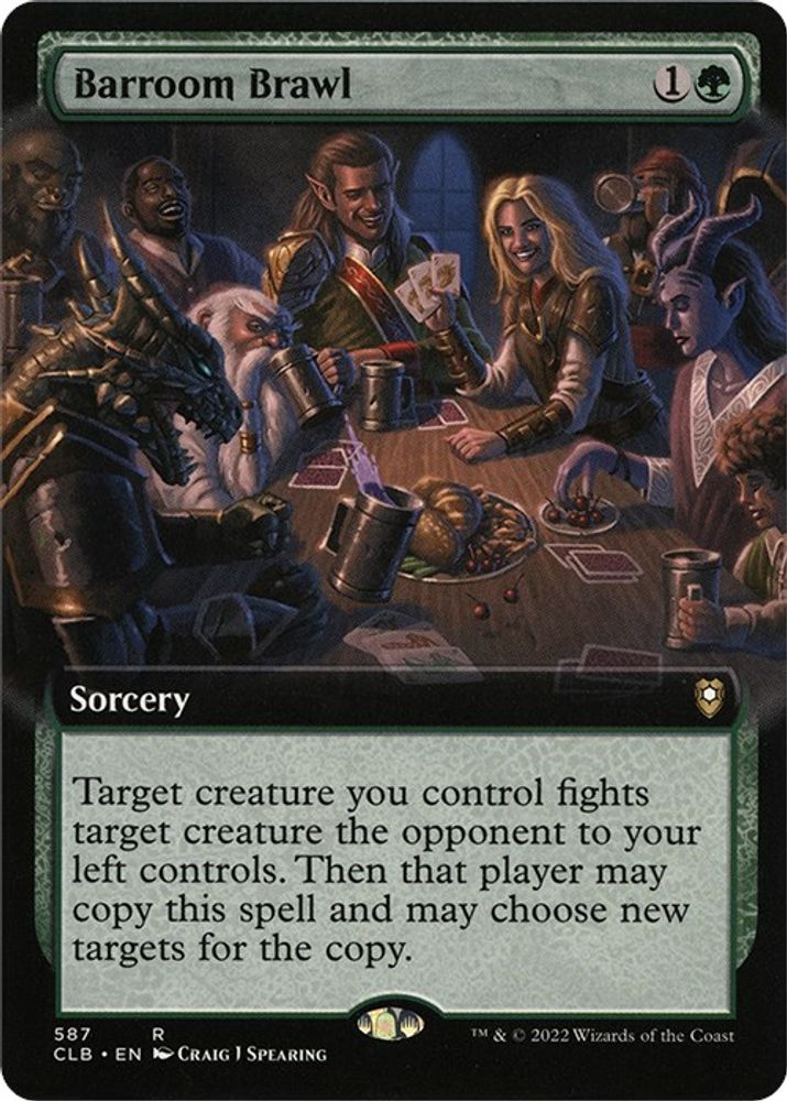 Barroom Brawl (Extended Art)