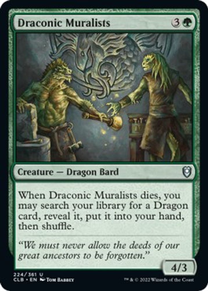 Draconic Muralists