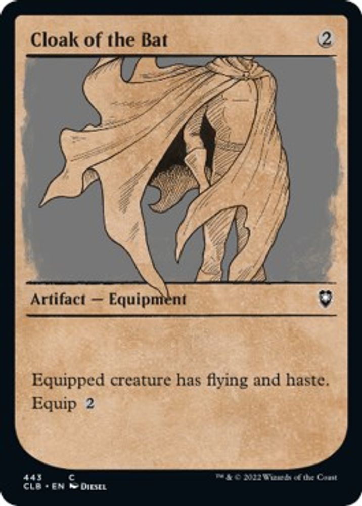 Cloak of the Bat (Showcase)