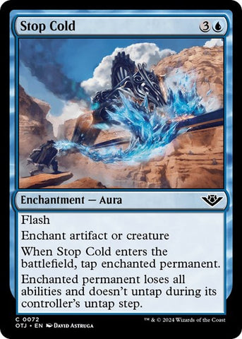 Stop Cold (Outlaws of Thunder Junction) Near Mint Foil