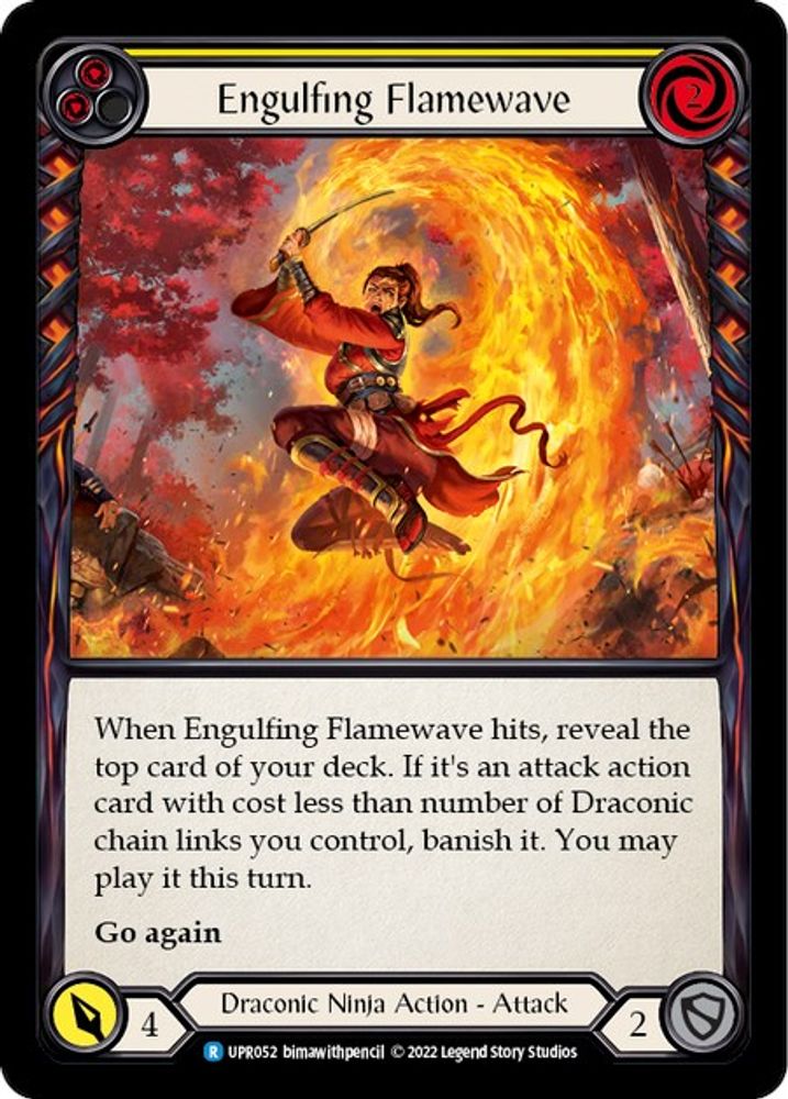 Engulfing Flamewave (Yellow)