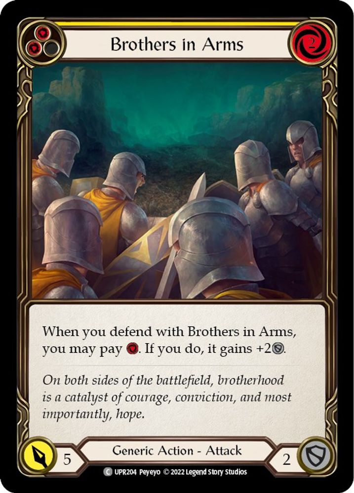 Brothers in Arms (Yellow)