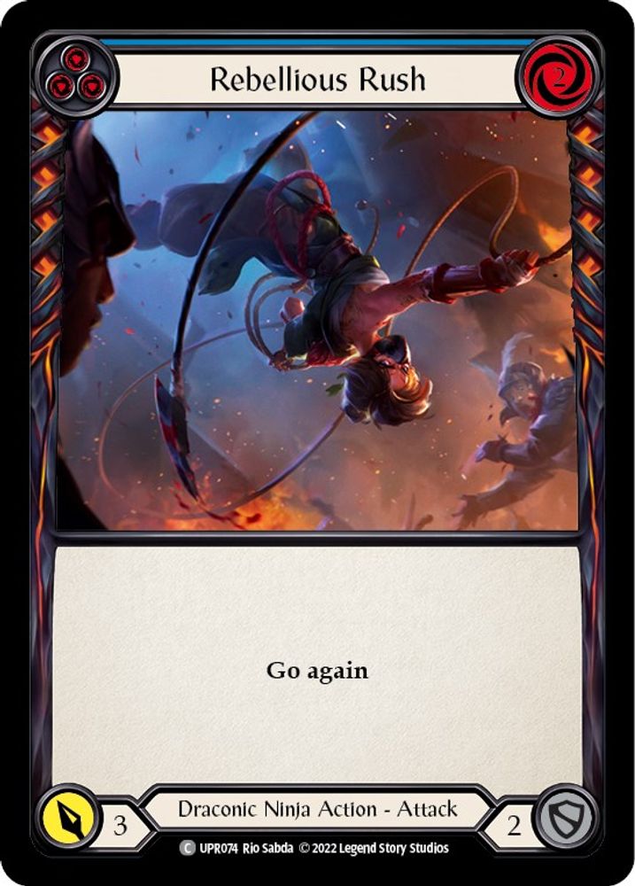 Rebellious Rush (Blue)