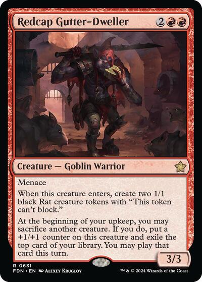 Redcap Gutter-Dweller (Foundations) Near Mint