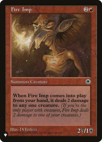 Fire Imp (The List) Near Mint