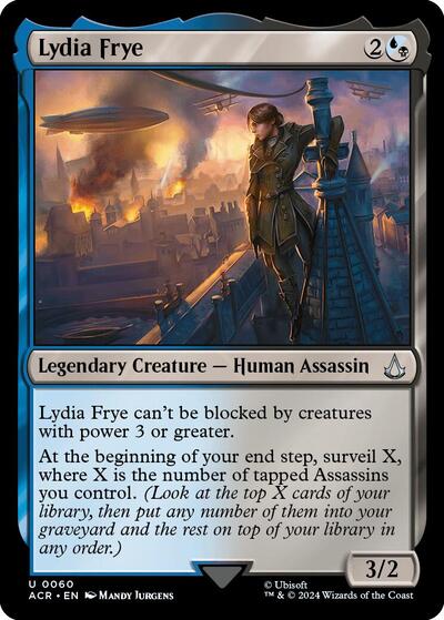 Lydia Frye (Universes Beyond: Assassin's Creed) Near Mint Foil