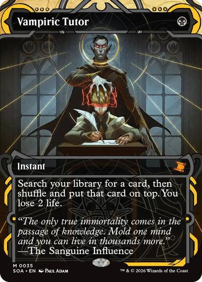 Vampiric Tutor (Secrets of Strixhaven: Mystical Archive) Near Mint Foil