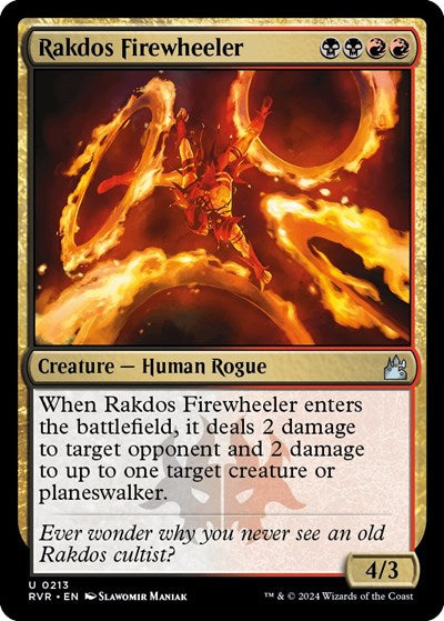 Rakdos Firewheeler (Ravnica Remastered) Near Mint
