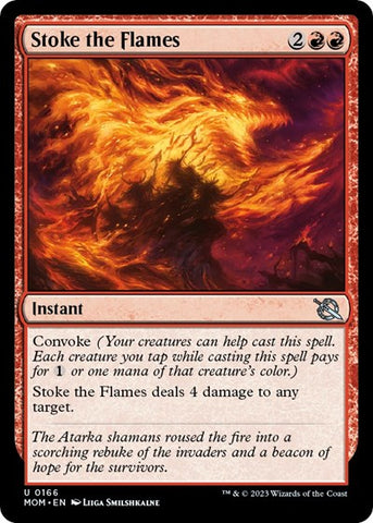 Stoke the Flames (March of the Machine) Near Mint Foil