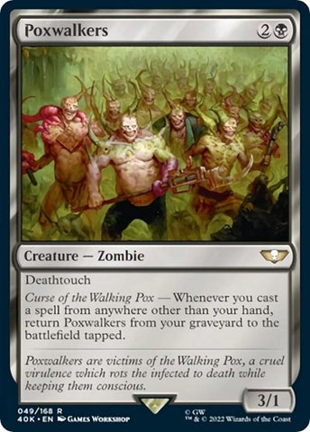 Poxwalkers (Universes Beyond: Warhammer 40K) Near Mint