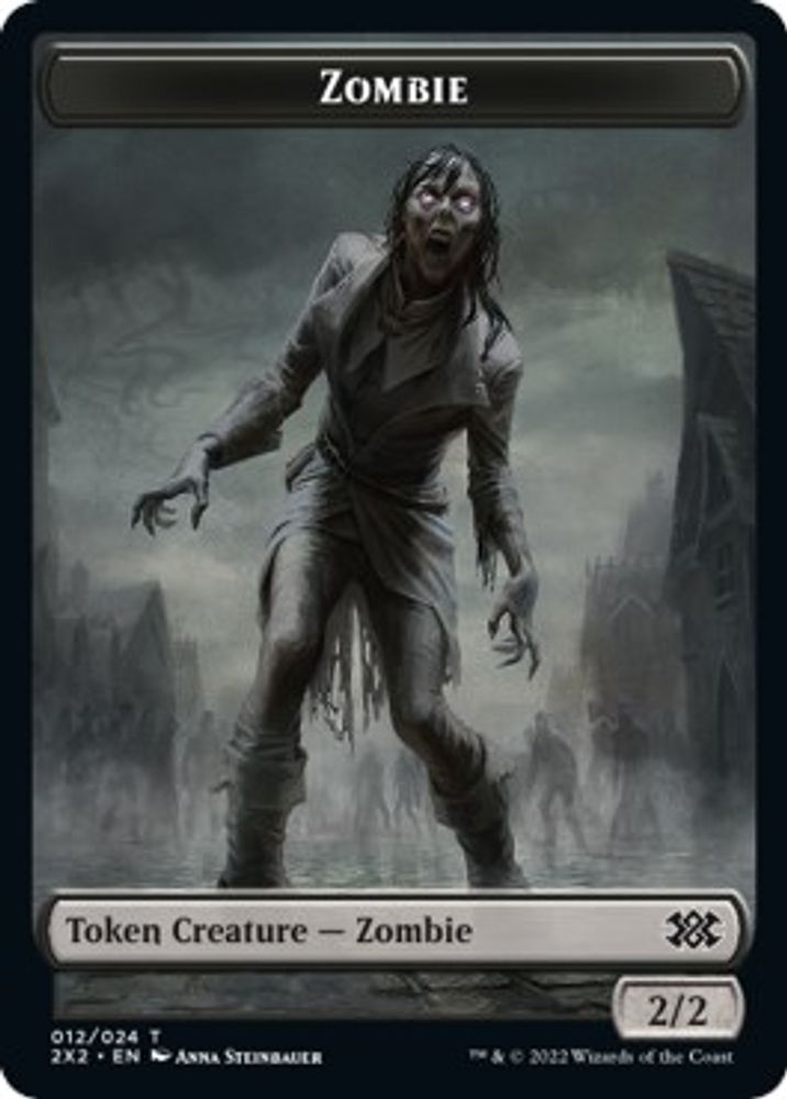 Zombie // Knight Double-Sided Token