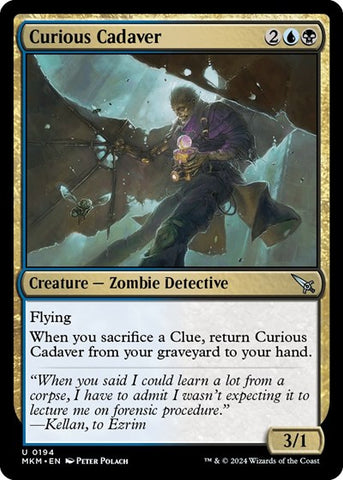 Curious Cadaver (Murders at Karlov Manor) Near Mint