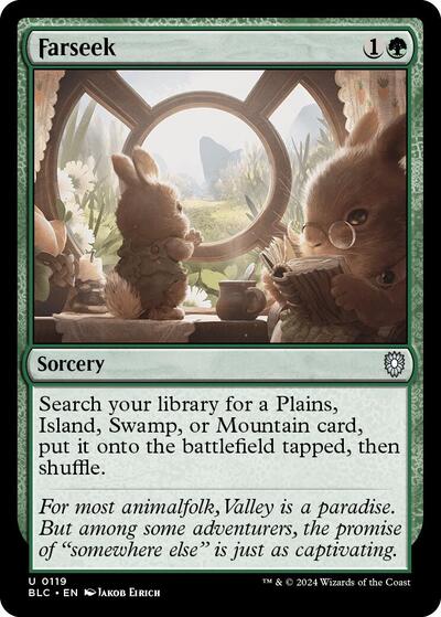 Farseek (Commander: Bloomburrow) Near Mint