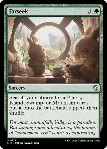 Farseek (Commander: Bloomburrow) Near Mint