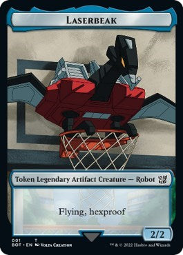 Laserbeak Token (Universes Beyond: Transformers) Near Mint