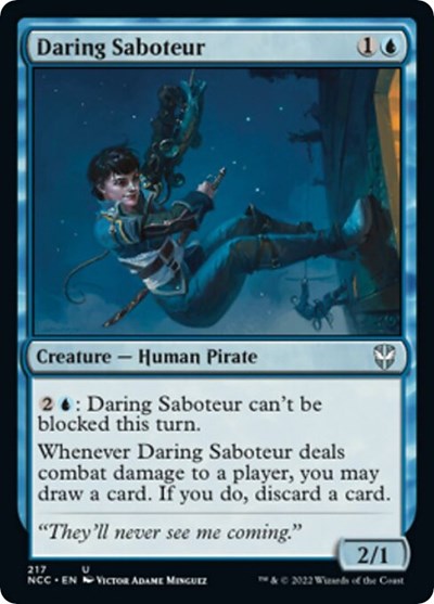 Daring Saboteur (Commander: Streets of New Capenna) Near Mint