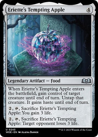 Eriette's Tempting Apple (Wilds of Eldraine) Near Mint