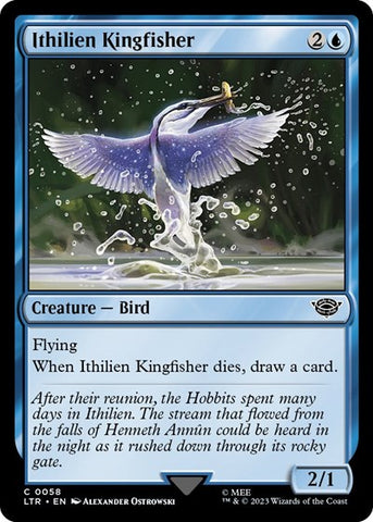 Ithilien Kingfisher (Universes Beyond: The Lord of the Rings: Tales of Middle-earth) Near Mint Foil