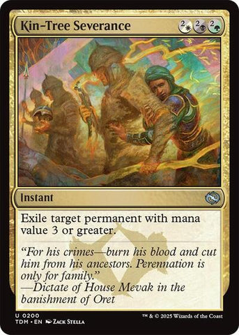 Kin-Tree Severance (Tarkir: Dragonstorm) Near Mint