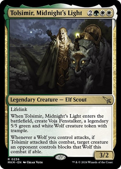Tolsimir, Midnight's Light (Murders at Karlov Manor) Near Mint