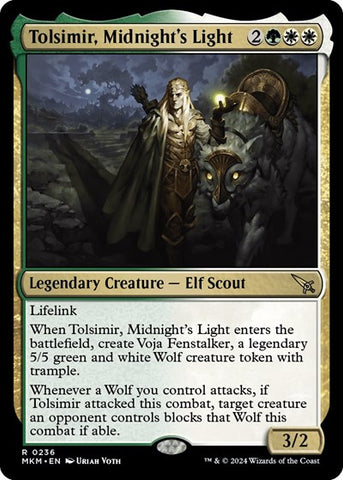 Tolsimir, Midnight's Light (Murders at Karlov Manor) Near Mint