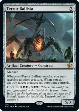 Terror Ballista (The Brothers' War) Near Mint