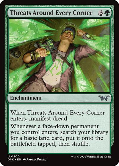 Threats Around Every Corner (Duskmourn: House of Horror) Near Mint