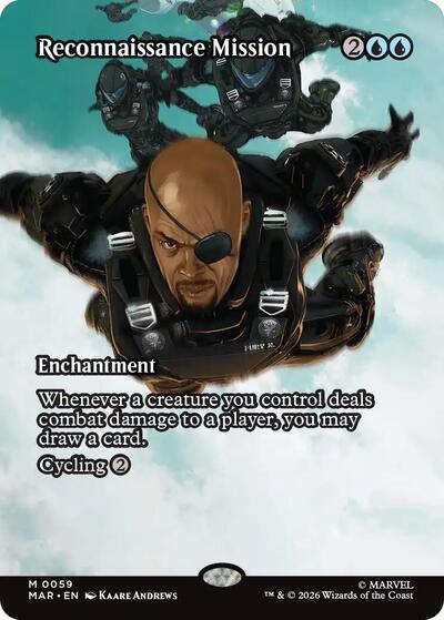 Reconnaissance Mission (Borderless) (Marvel Eternal-Legal) Near Mint