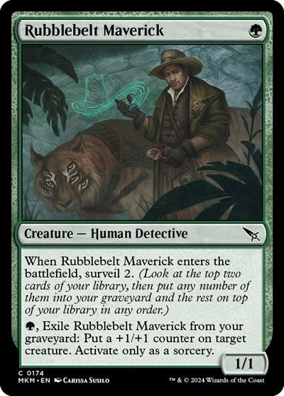 Rubblebelt Maverick (Murders at Karlov Manor) Near Mint Foil