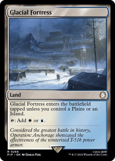 Glacial Fortress (Universes Beyond: Fallout) Near Mint