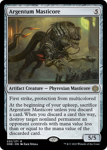 Argentum Masticore (Phyrexia: All Will Be One) Near Mint