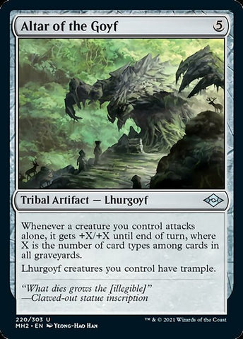 Altar of the Goyf (Modern Horizons 2) Near Mint Foil