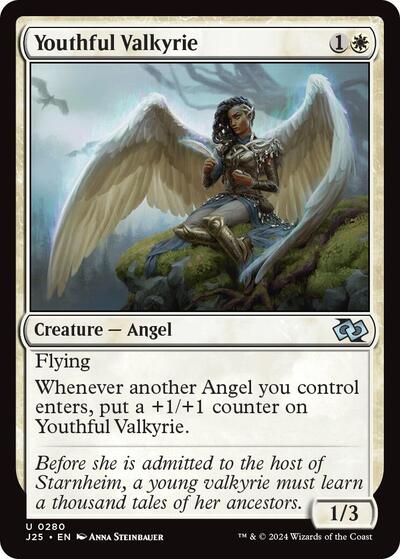 Youthful Valkyrie (Foundations Jumpstart) Near Mint