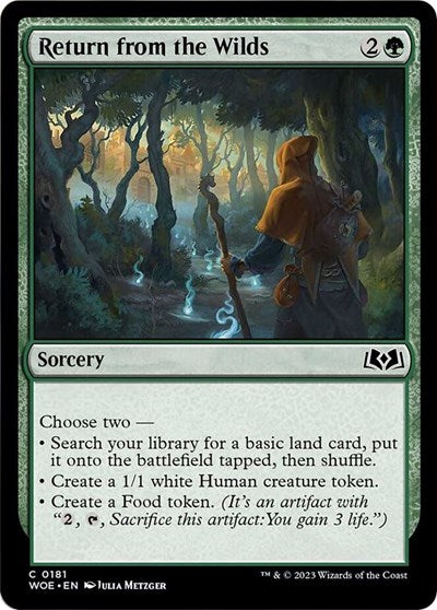 Return from the Wilds (Wilds of Eldraine) Near Mint