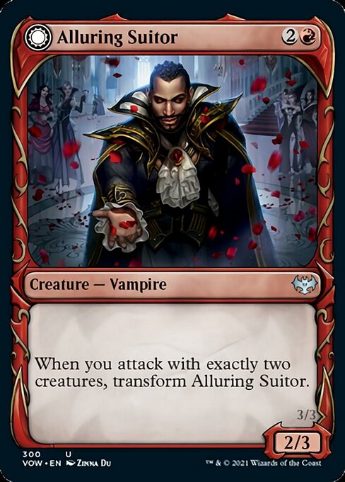 Alluring Suitor / Deadly Dancer (Showcase) (Innistrad: Crimson Vow) Near Mint