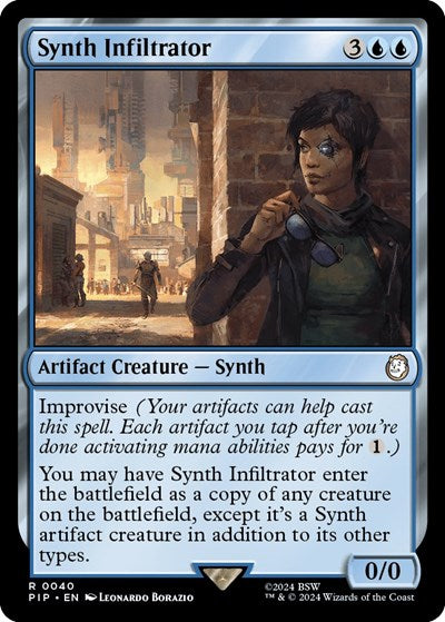 Synth Infiltrator (Universes Beyond: Fallout) Near Mint
