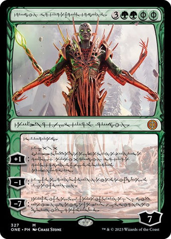 Nissa, Ascended Animist (Phyrexian) (Phyrexia: All Will Be One) Near Mint
