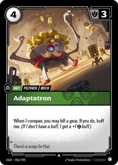 Adaptatron (Origins) Near Mint Foil