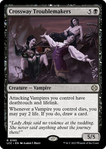 Crossway Troublemakers (Commander: The Lost Caverns of Ixalan) Near Mint