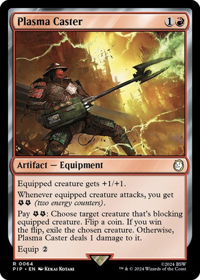 Plasma Caster (Universes Beyond: Fallout) Near Mint Foil