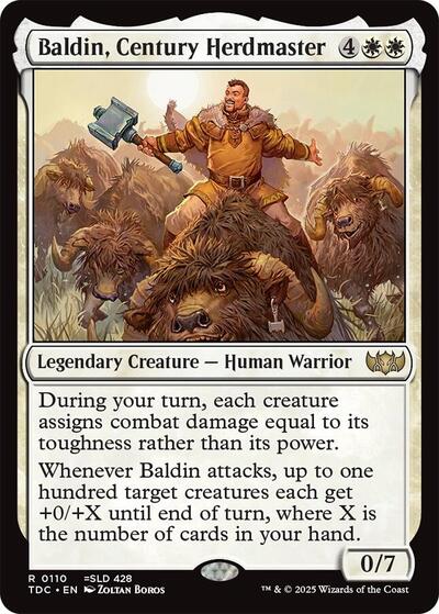 Baldin, Century Herdmaster (Commander: Tarkir: Dragonstorm) Near Mint