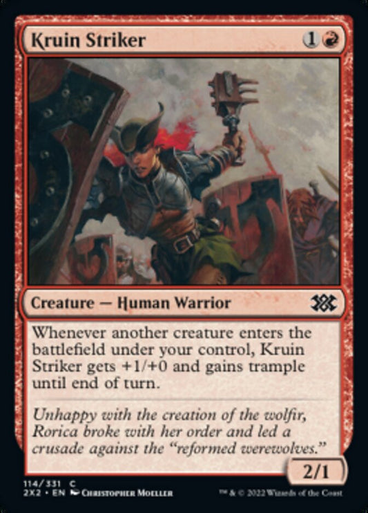 Kruin Striker (Double Masters 2022) Near Mint Foil