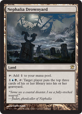 Nephalia Drownyard (Innistrad) Light Play Foil