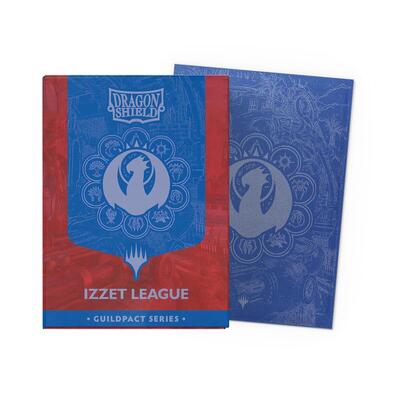 Dragon Shield Guildpact Series Dual Matte: Standard Art Sleeves Izzet League (100-Pack)